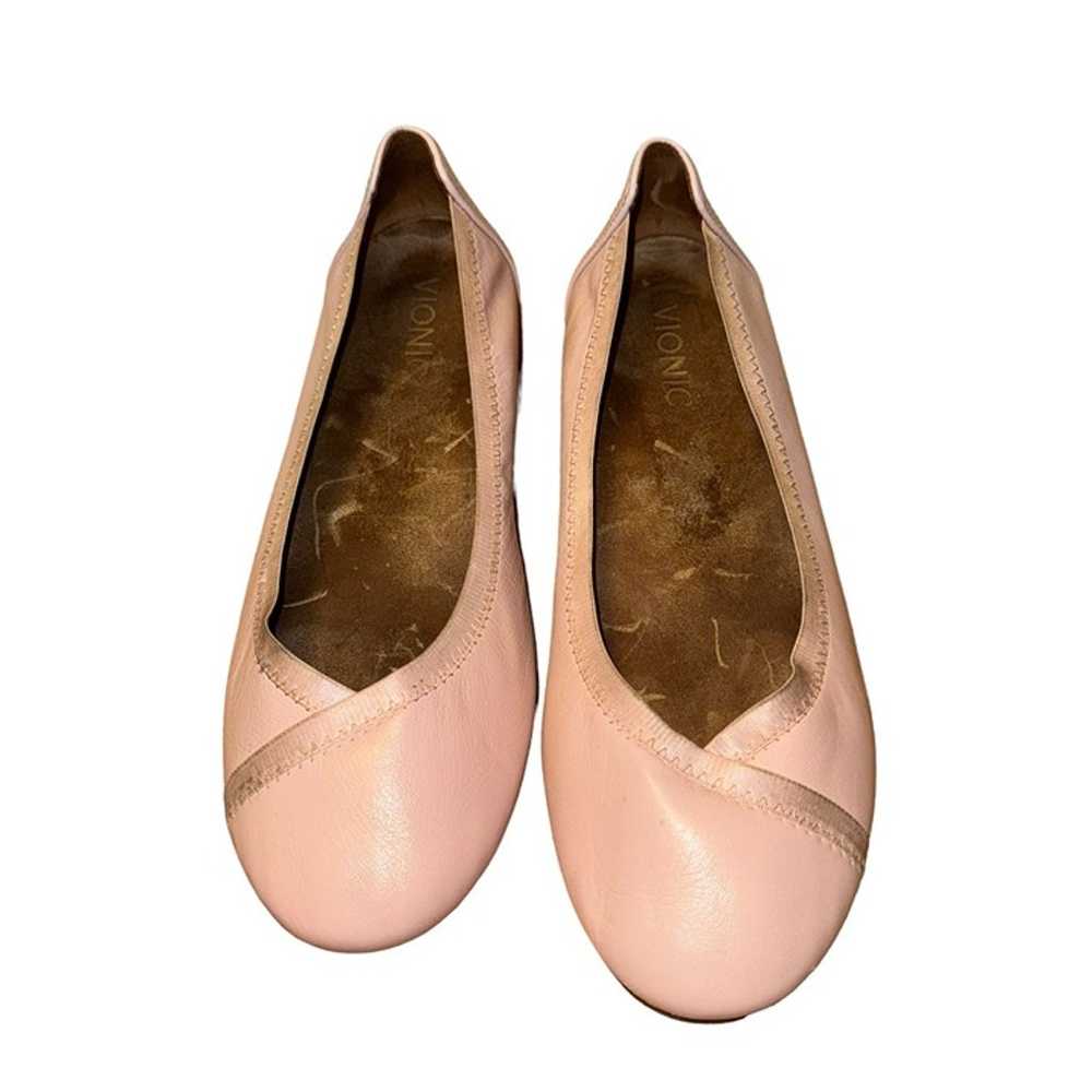 Vionic Carroll Ballet Flats Slip On Comfort Shoes… - image 3
