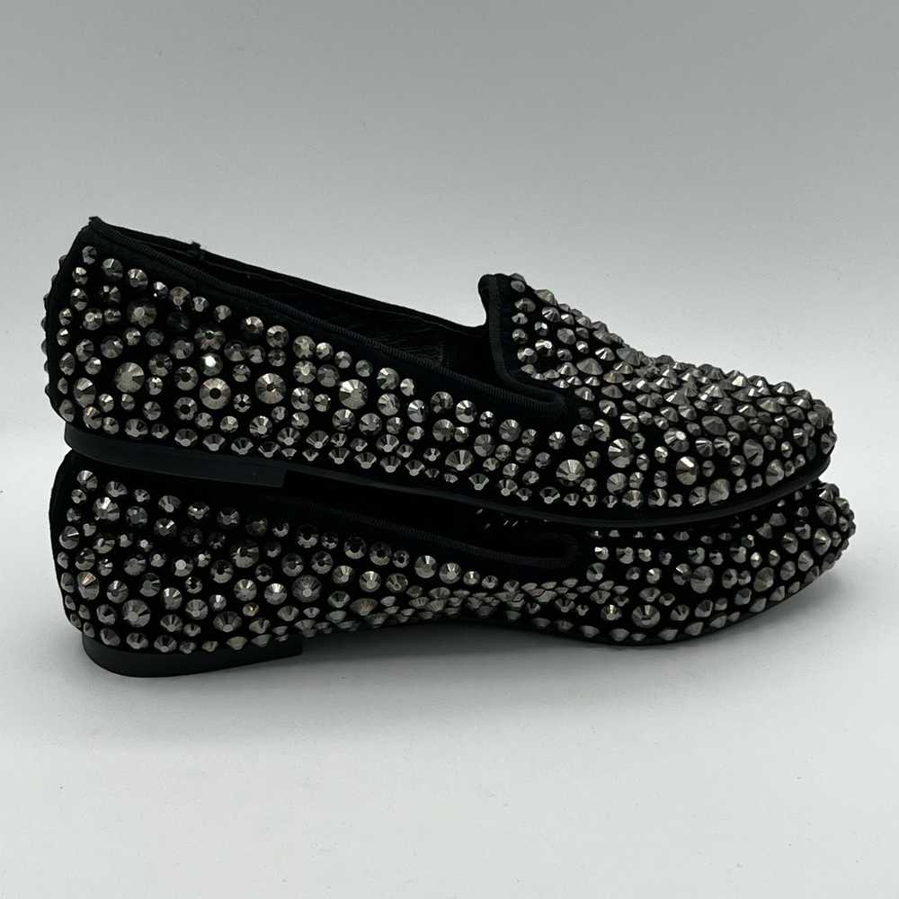 Steven Black Studded Slip On Loafer Size 6.5 - image 4