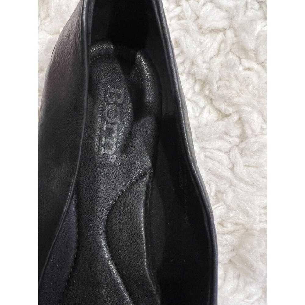 BORN Beca Leather Ballet Flat Shoes Womens Sz 7.5… - image 9