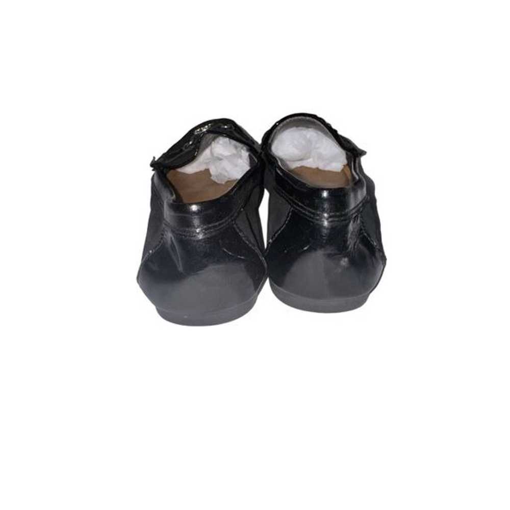 Coach Fonda Black Suede/Patent Leather Loafers Fl… - image 4