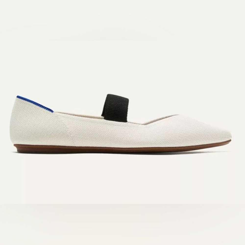 Rothy’s The Point Mary Jane Ballet Flats White - image 2