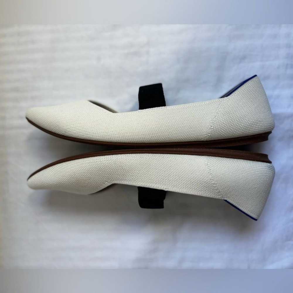 Rothy’s The Point Mary Jane Ballet Flats White - image 9