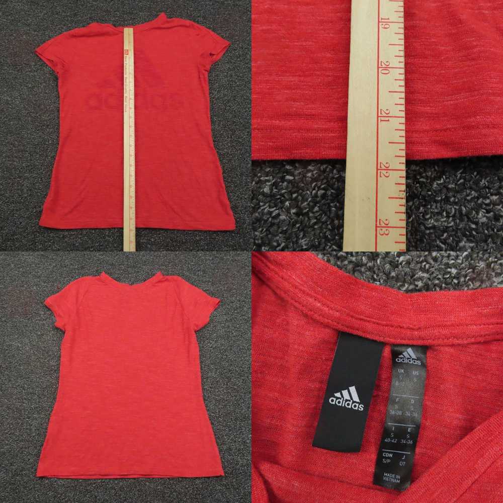 Adidas Adidas Shirt Womens Small Red Breathable G… - image 4