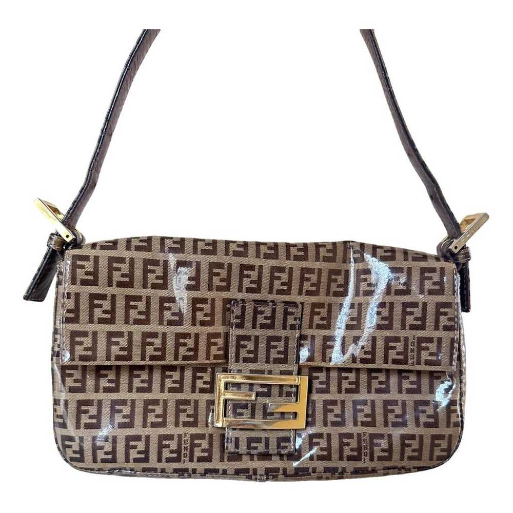 Fendi Baguette patent leather handbag - image 1