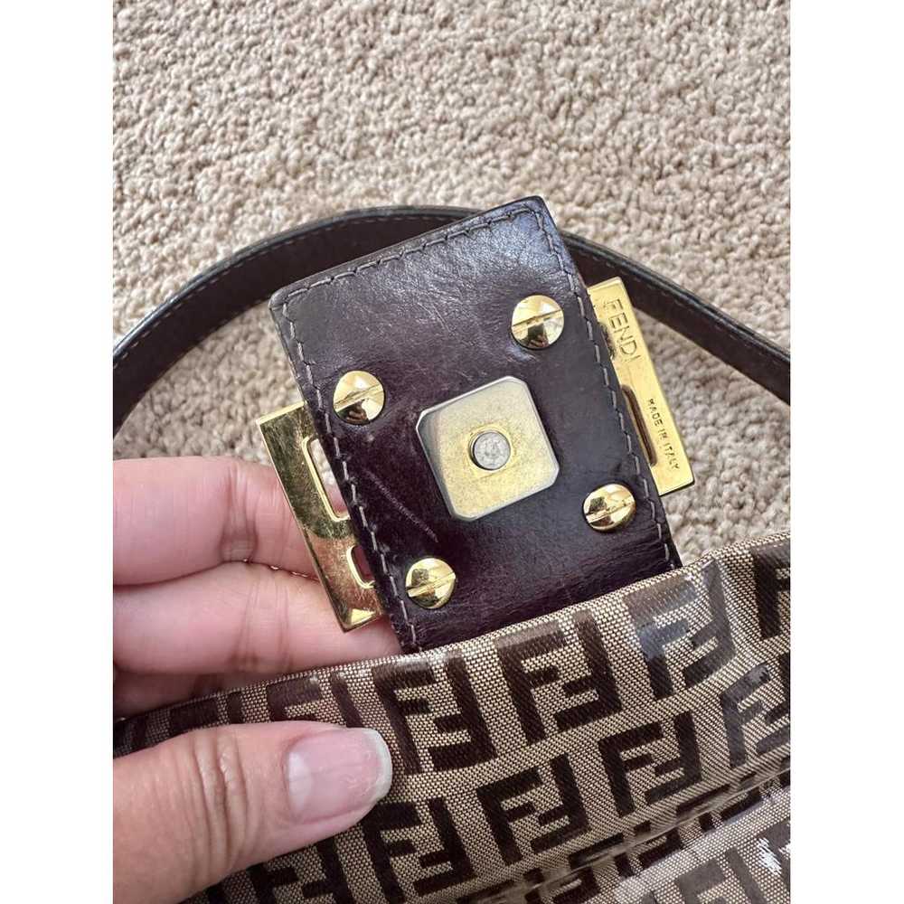 Fendi Baguette patent leather handbag - image 7