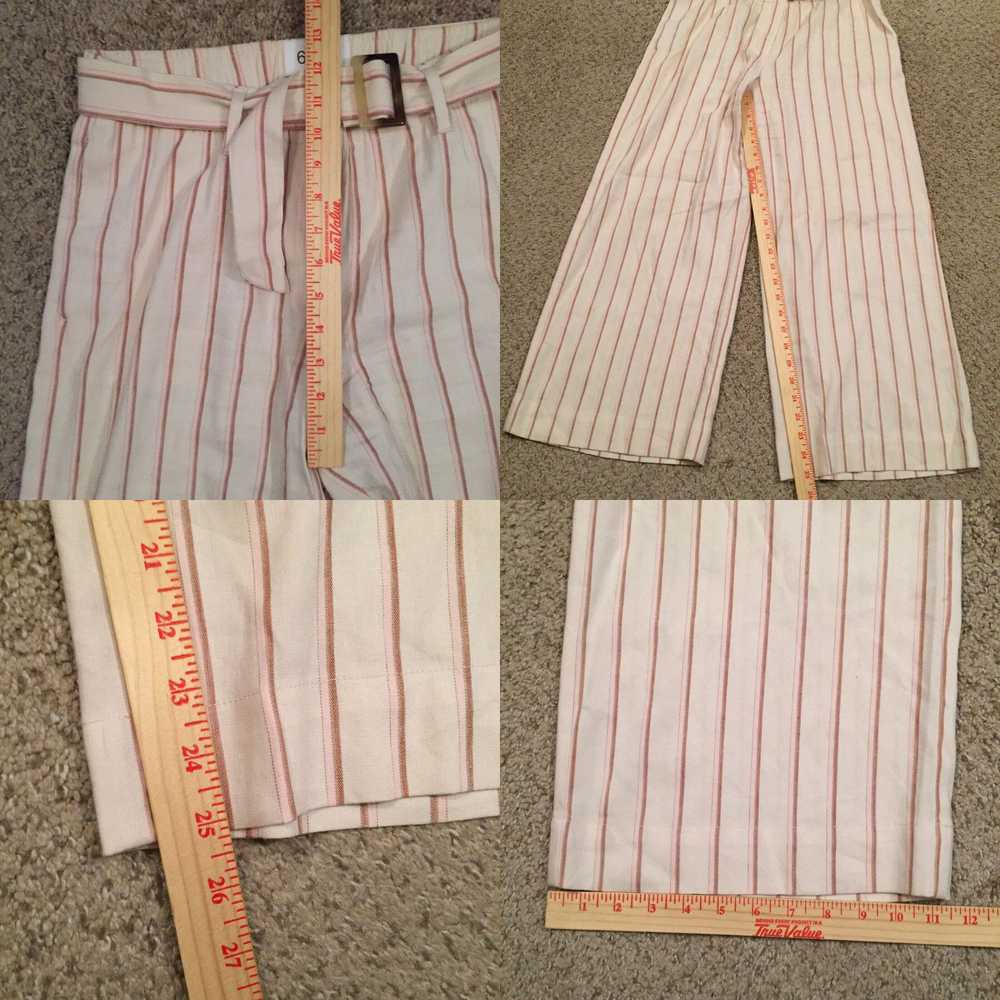 Vintage J.Jill Cropped Pants Womens Small Beige S… - image 4