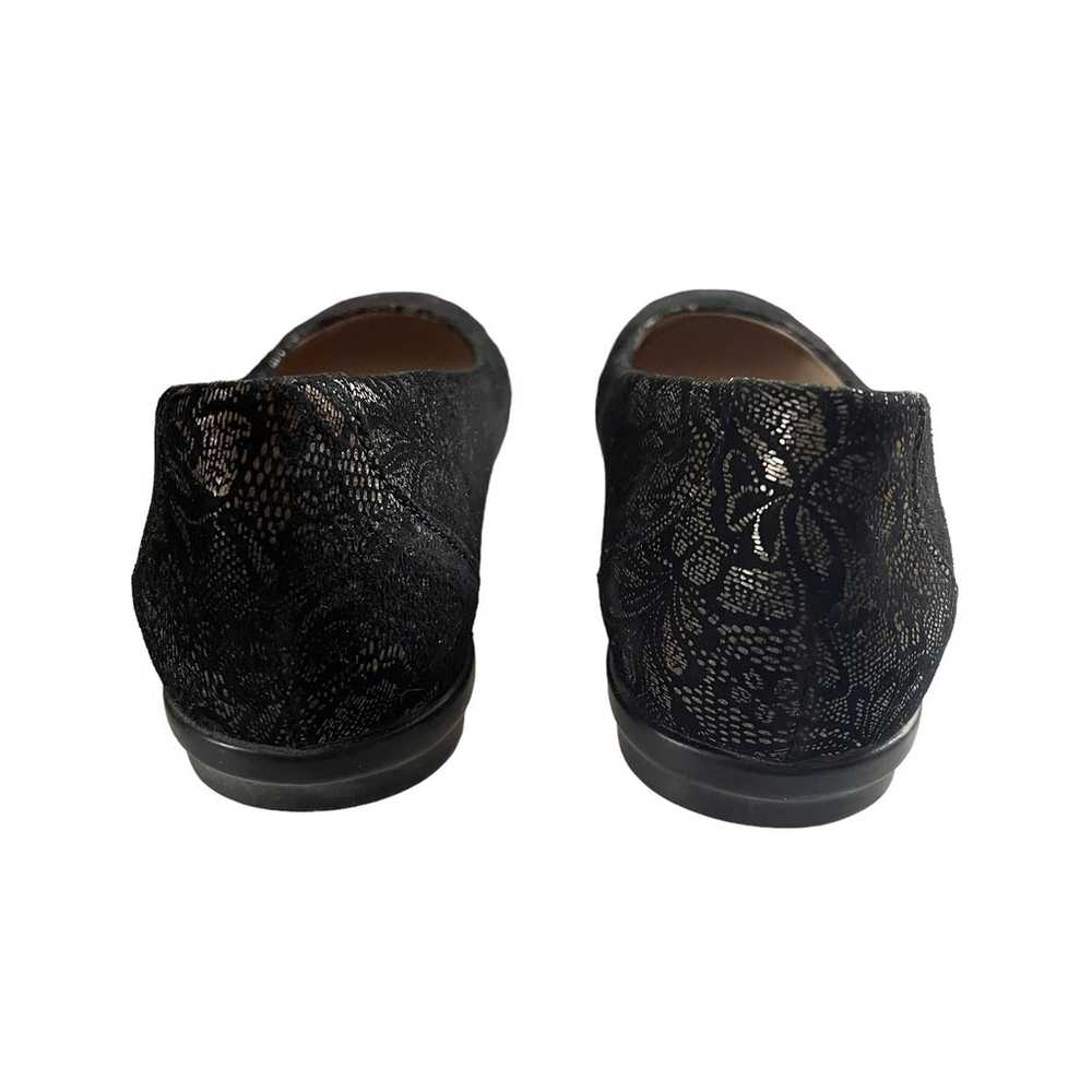 SAS Ballet Flat Shoes Black Lace Size 7 New - image 5