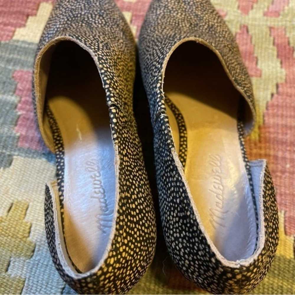Madewell The Lucie Shoe in Spotted Calf Hair - image 7