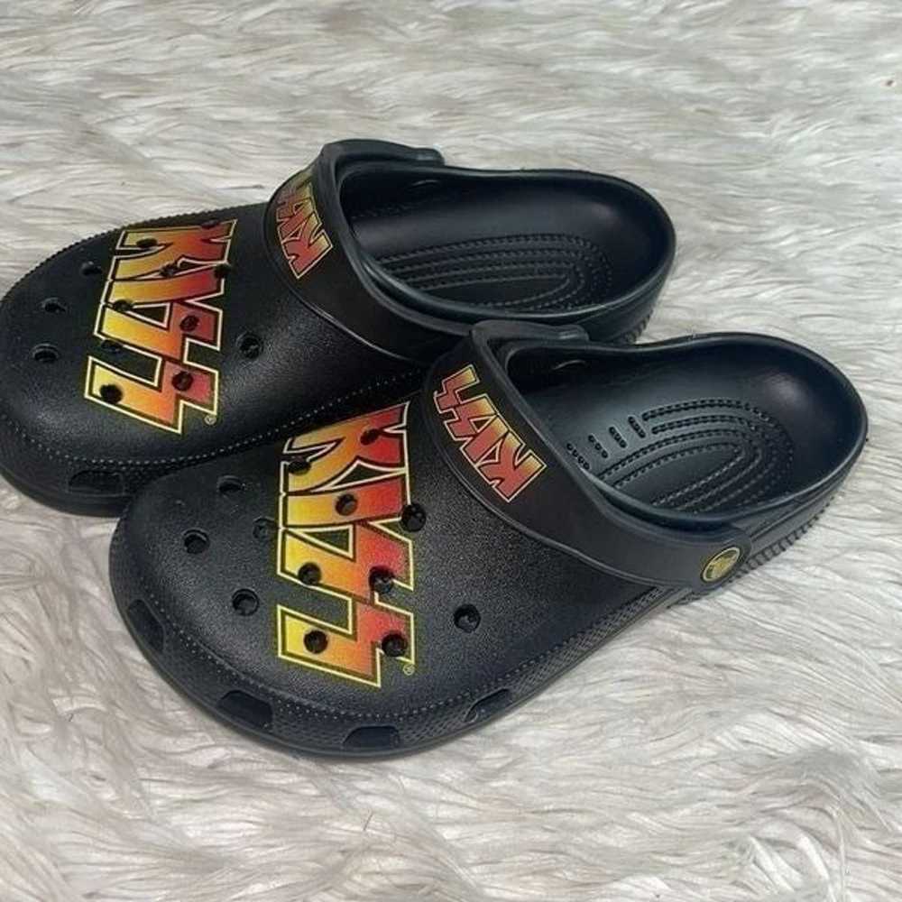 KISS Band Crocs Bayaband KISS Clog Size M7 W 9 Un… - image 4