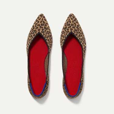 Rothy’s Point “Little Cat” Animal Print Flats Wom… - image 1