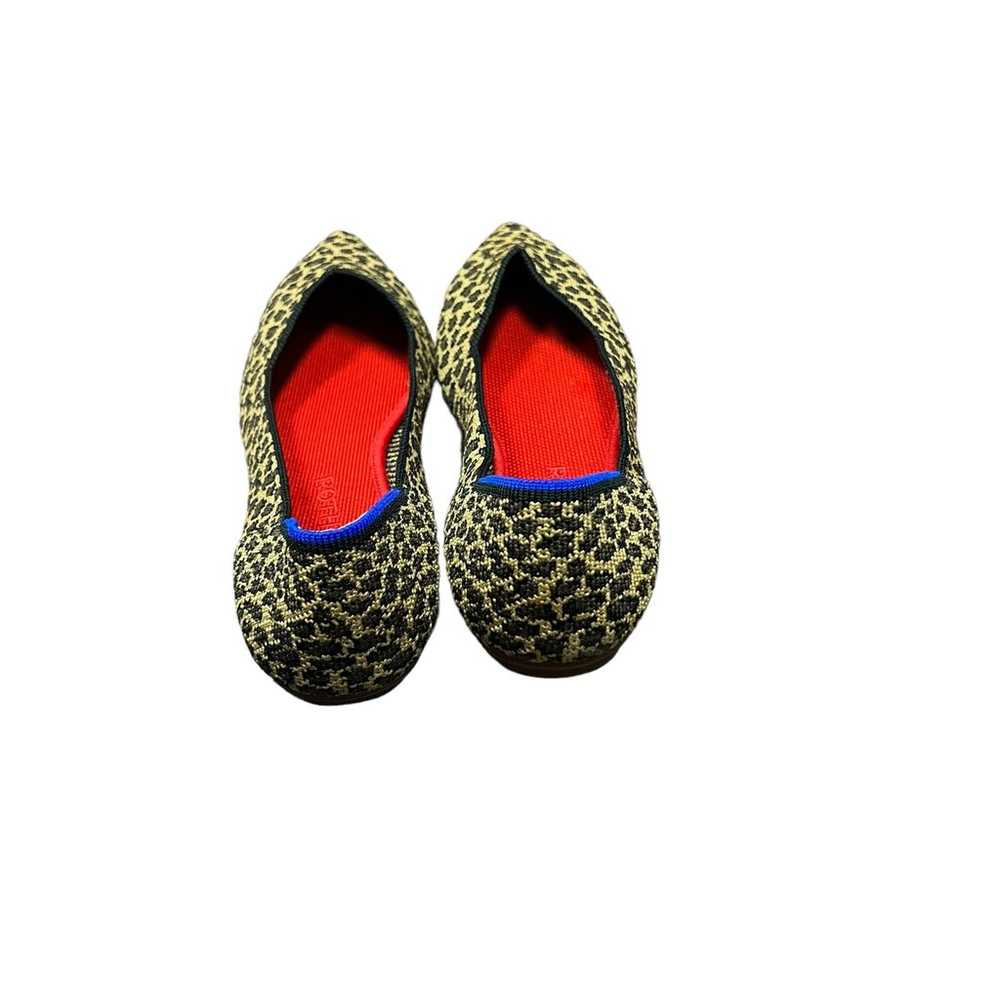 Rothy’s Point “Little Cat” Animal Print Flats Wom… - image 6