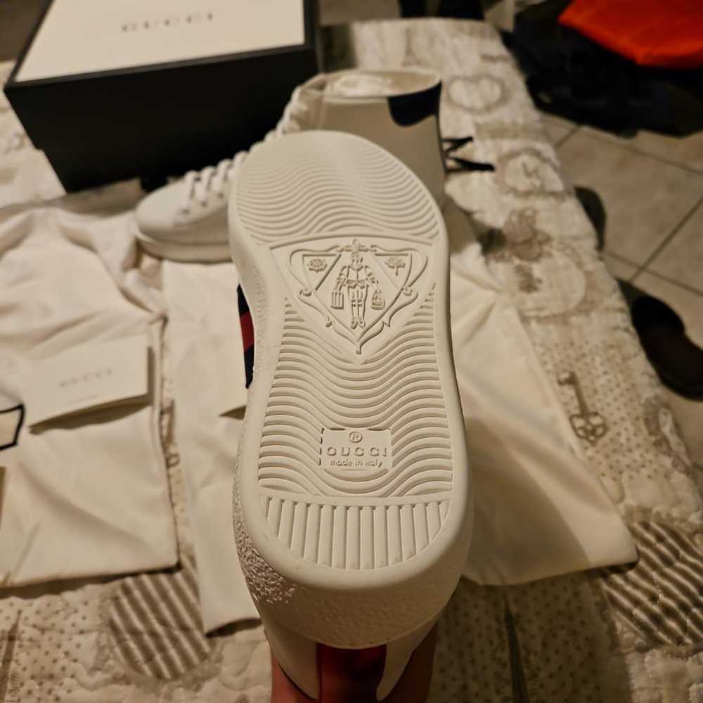 Gucci Ace leather high trainers - image 4