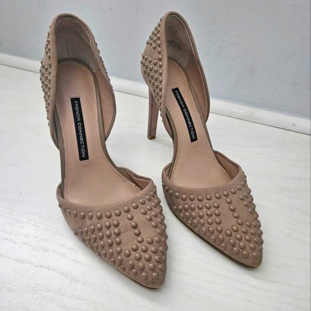 French connection tan beige studded detailing Wom… - image 1