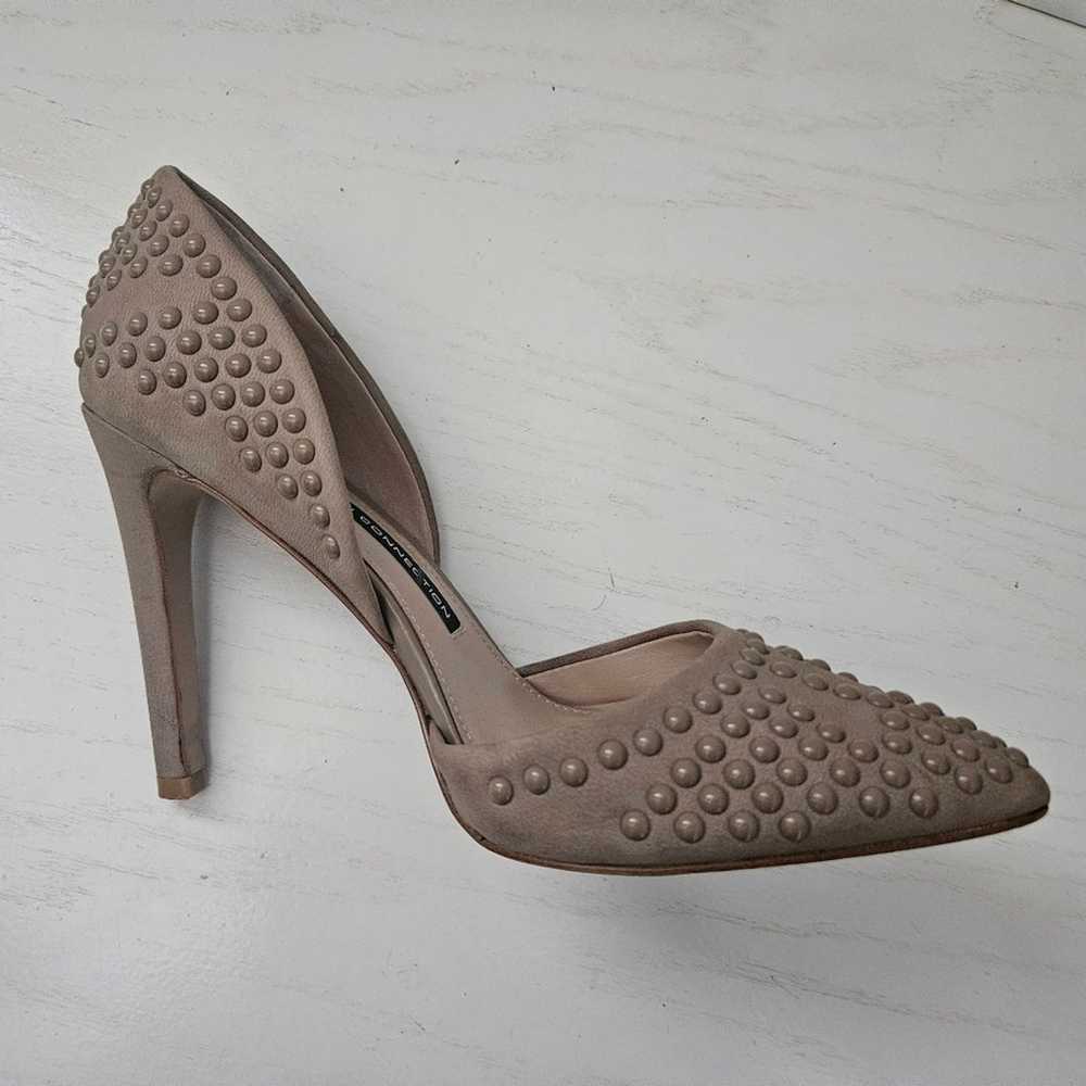 French connection tan beige studded detailing Wom… - image 2