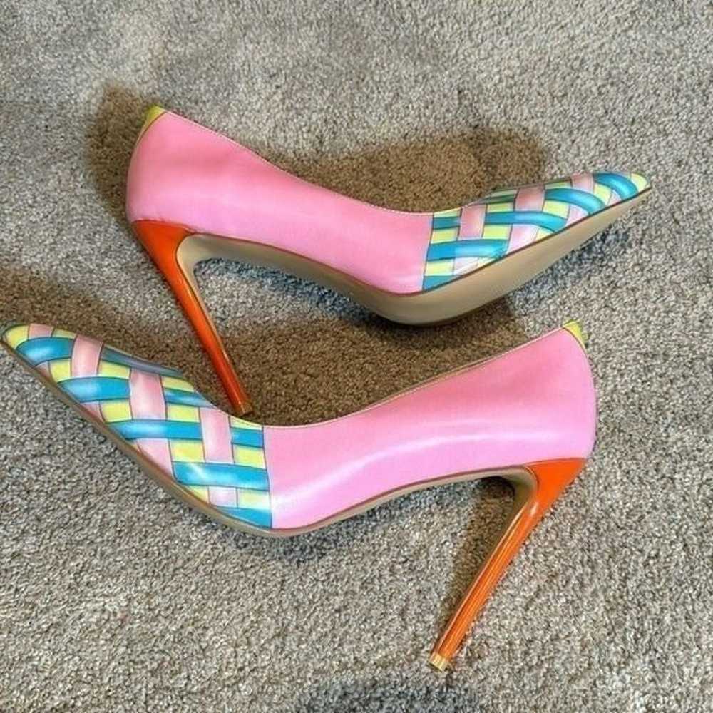 Women’s YCG Multicolored Fun Stiletto High Heels … - image 4