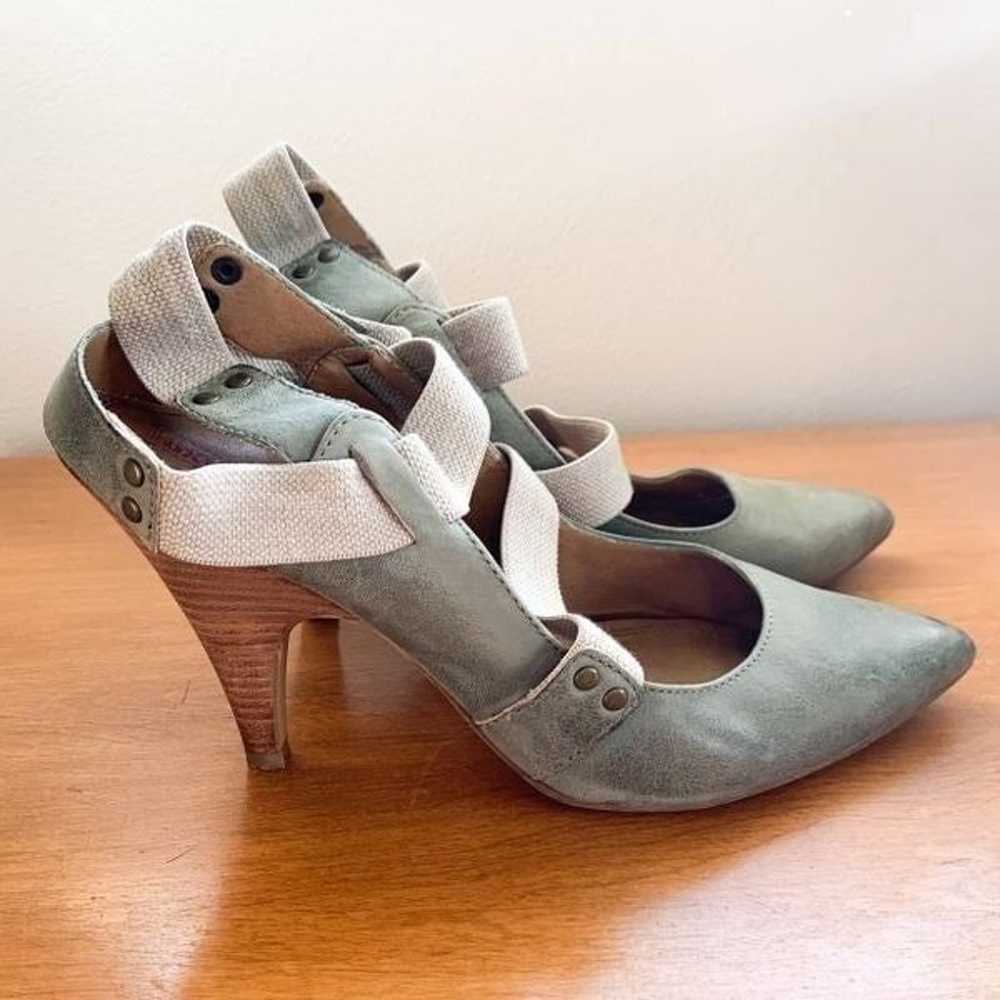 Luxury Rebel Yvette leather sling back heel - image 12