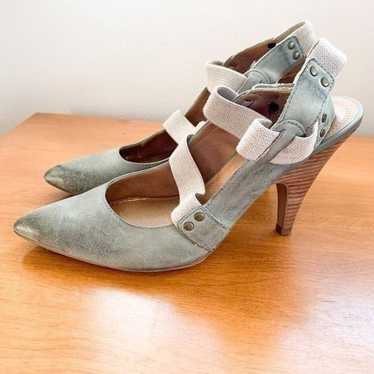 Luxury Rebel Yvette leather sling back heel - image 1