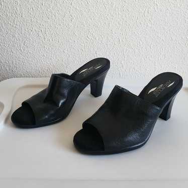 Aerosoles Heelrest Brilliance Women Black Leather… - image 1