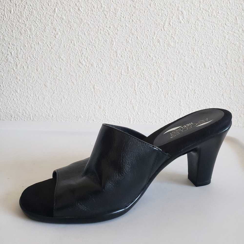 Aerosoles Heelrest Brilliance Women Black Leather… - image 3