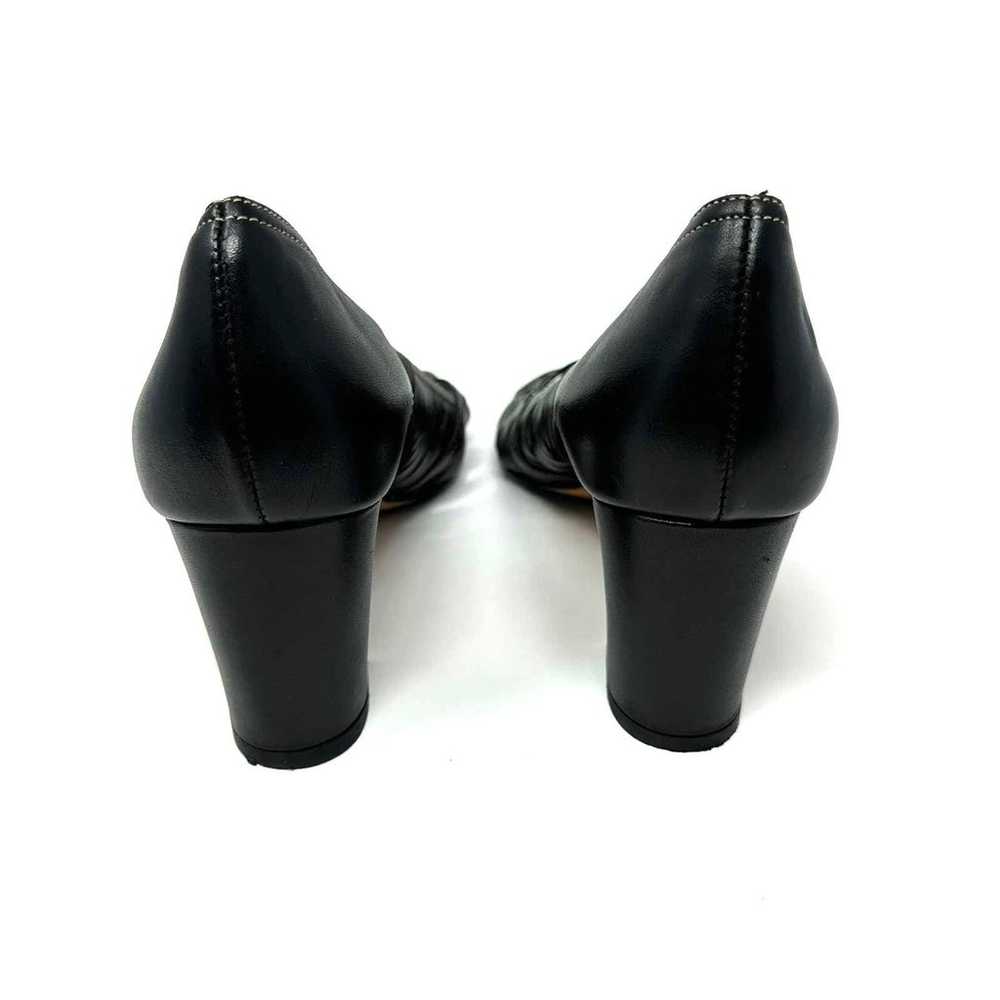 Johnston & Murphy size 9.5 like new black heels p… - image 5
