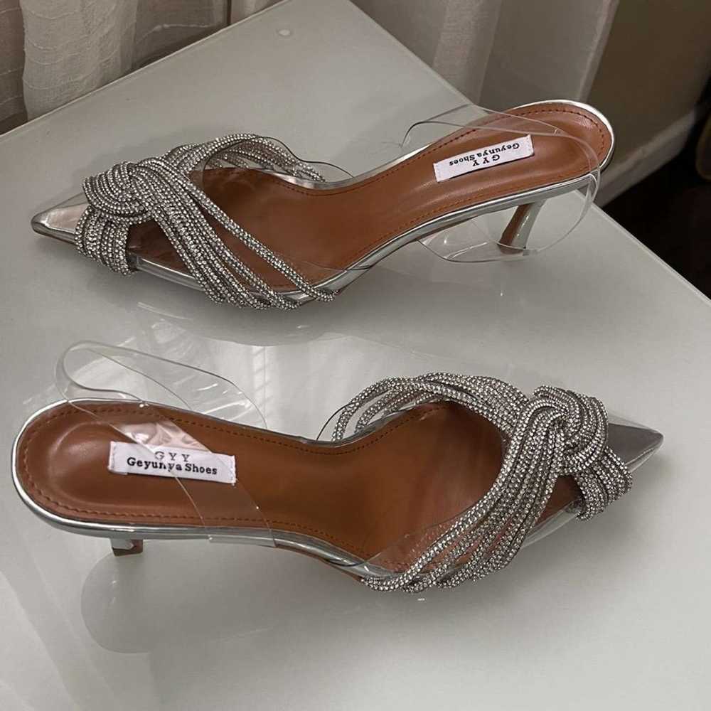 Brand new heels size 8 pumps shoes sandals dress - image 4