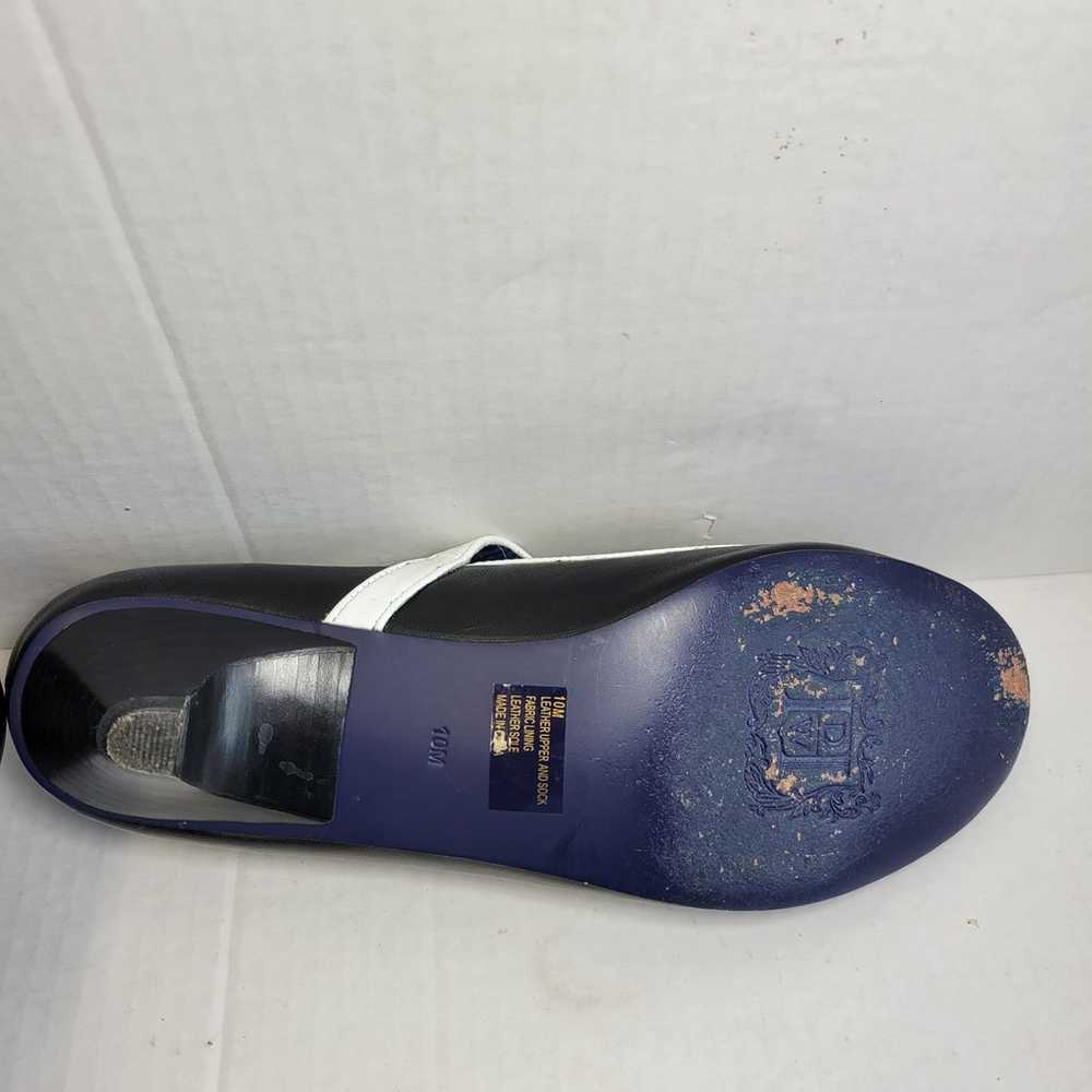 10M DW Italian Leather Mary Jane kitten heel shoes - image 5
