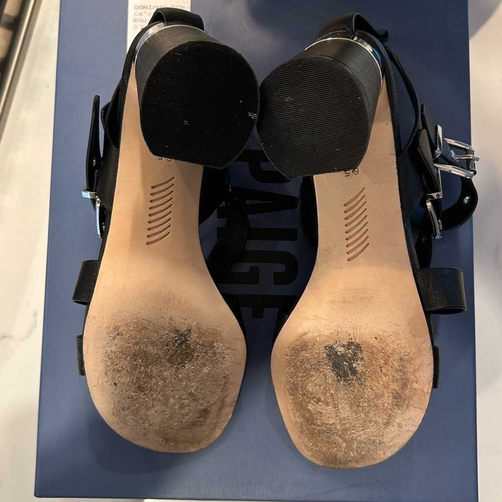 Paige Leather Sandals - image 4
