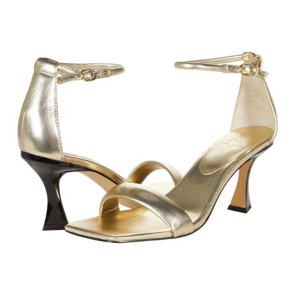 NWOT Marc Fisher Gold Derine Sandals - 9 - image 1