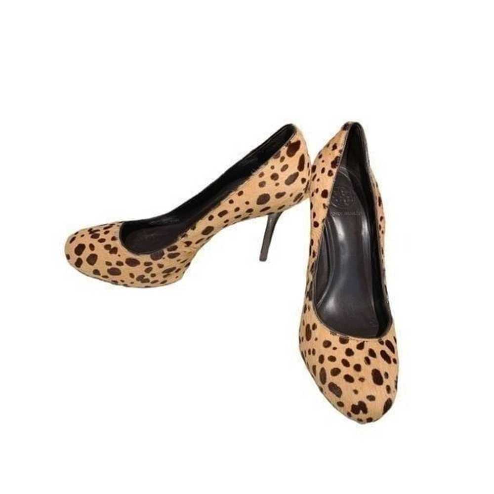Tory Burch Leopard  Pattern Stilettos Heels, Made… - image 1