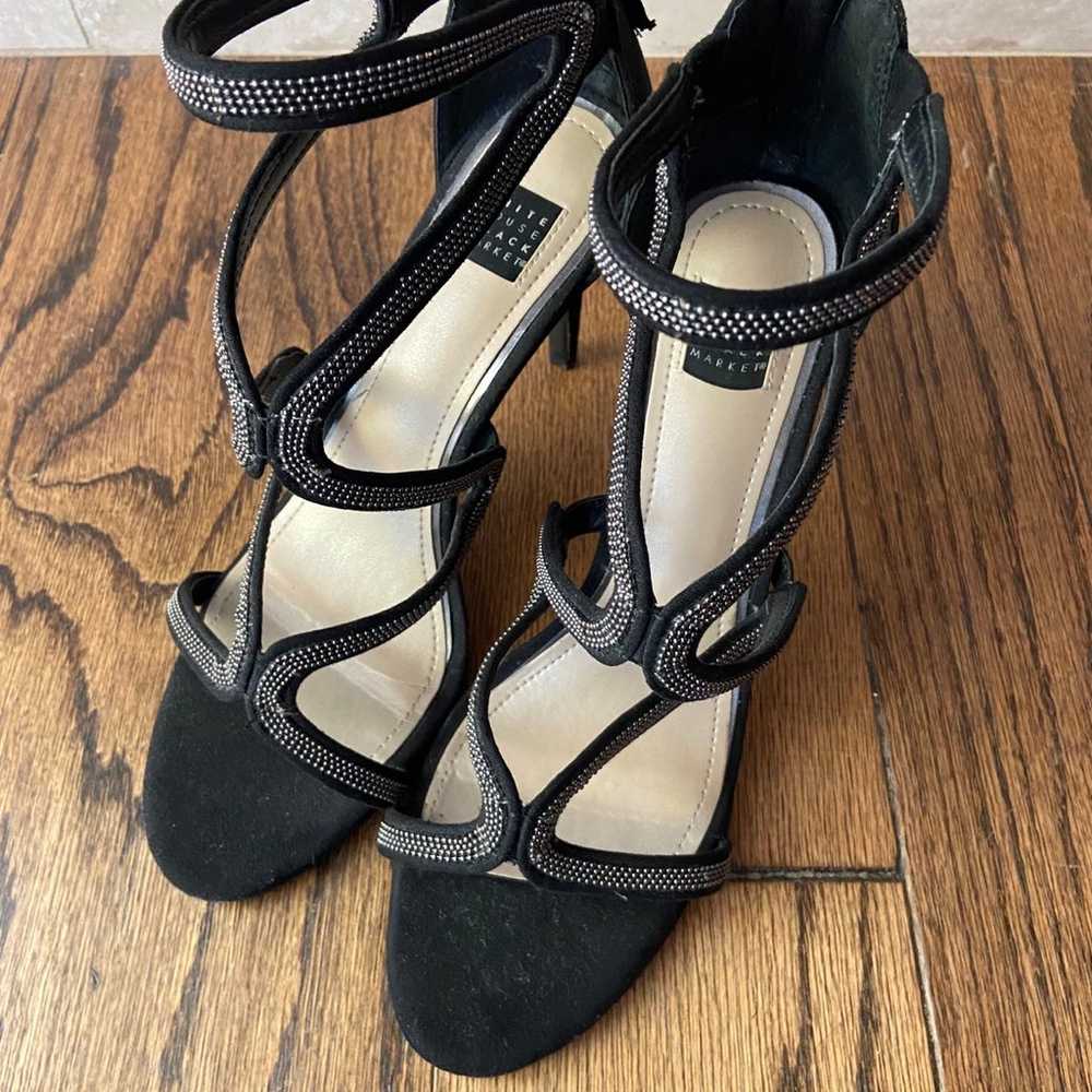 Super Cute White House Black Market Strappy Heels… - image 1