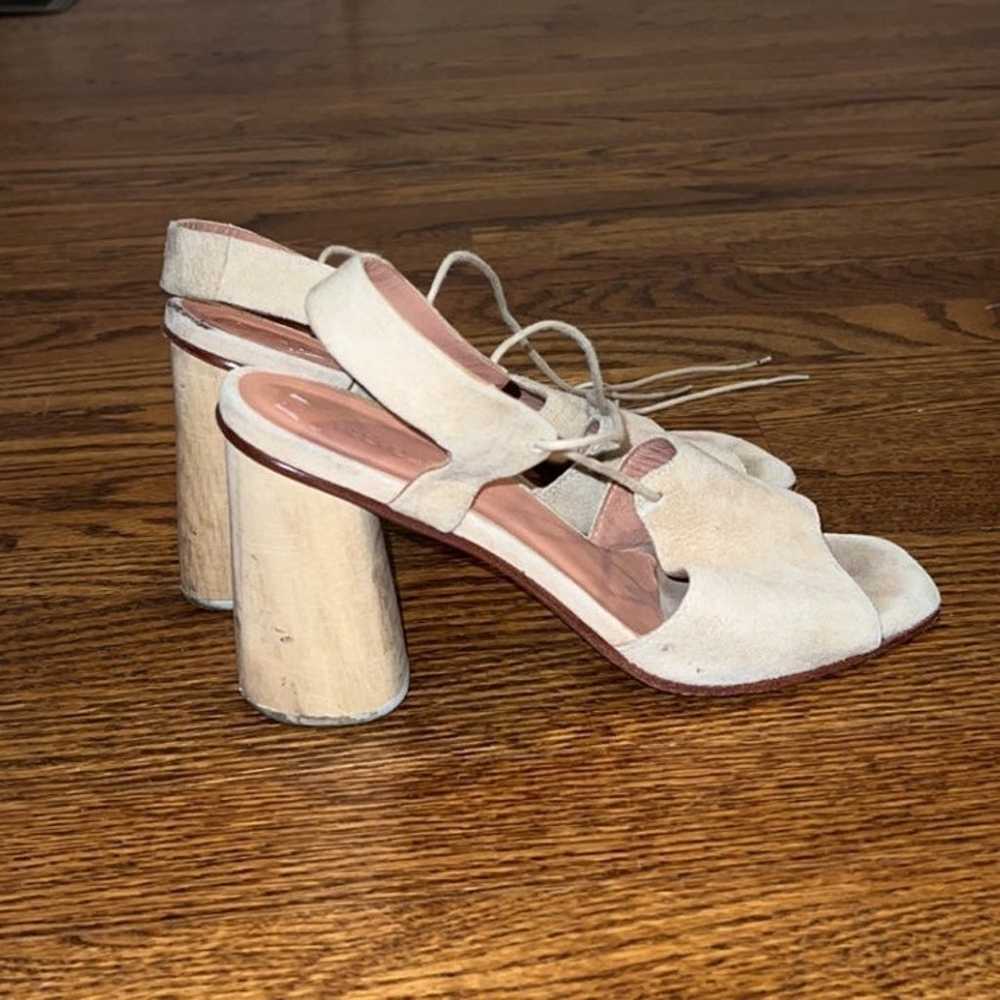 Rachel Comey Melrose Beige Suede Leather Sandals … - image 3
