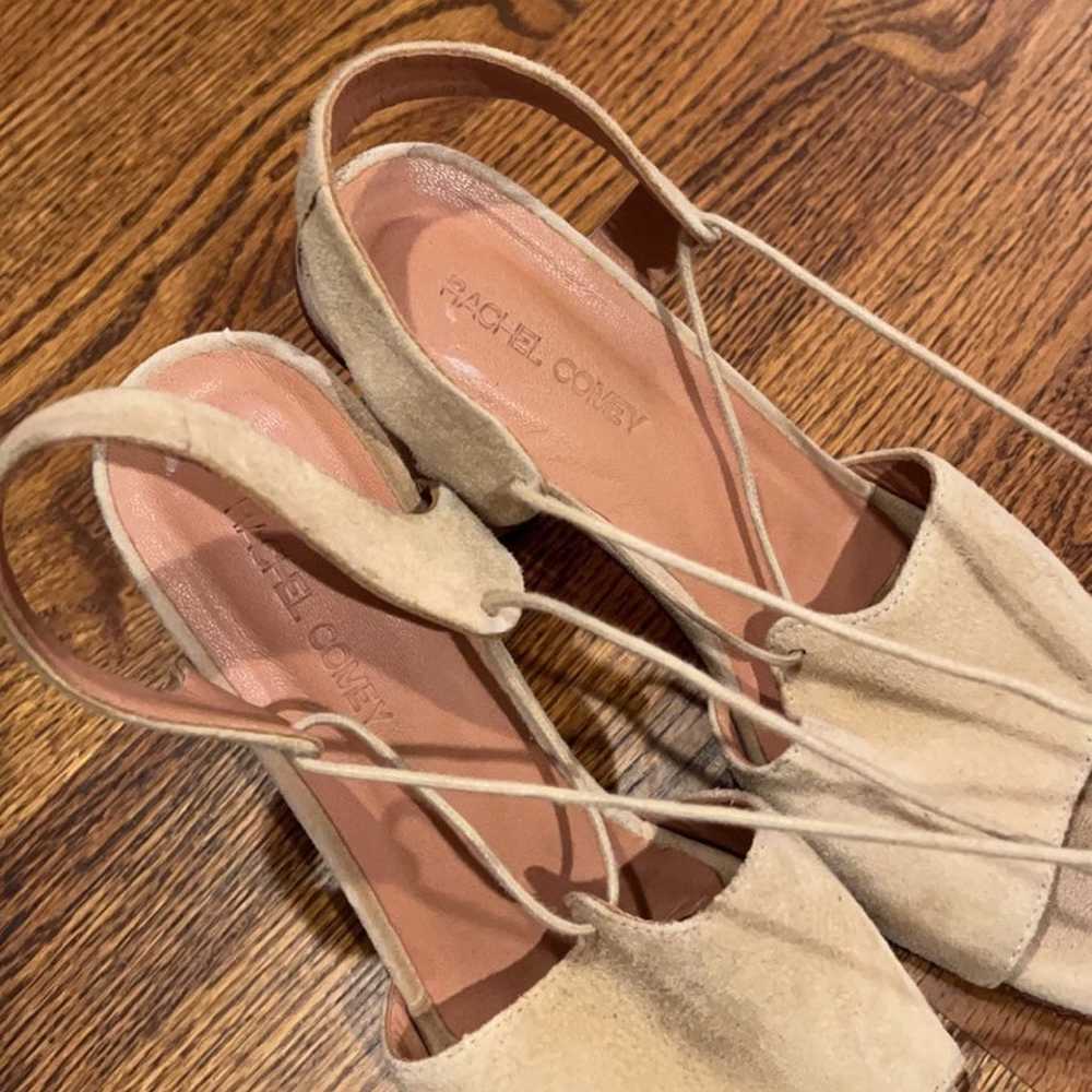 Rachel Comey Melrose Beige Suede Leather Sandals … - image 5