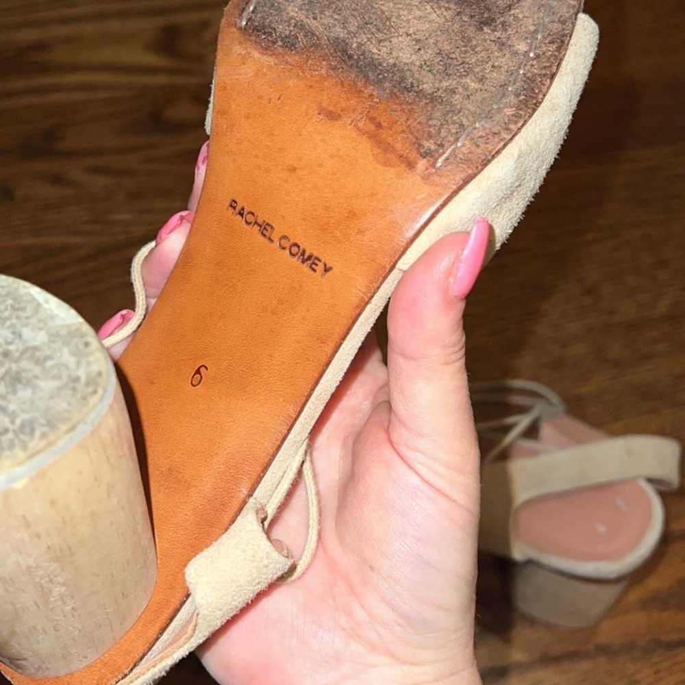 Rachel Comey Melrose Beige Suede Leather Sandals … - image 8