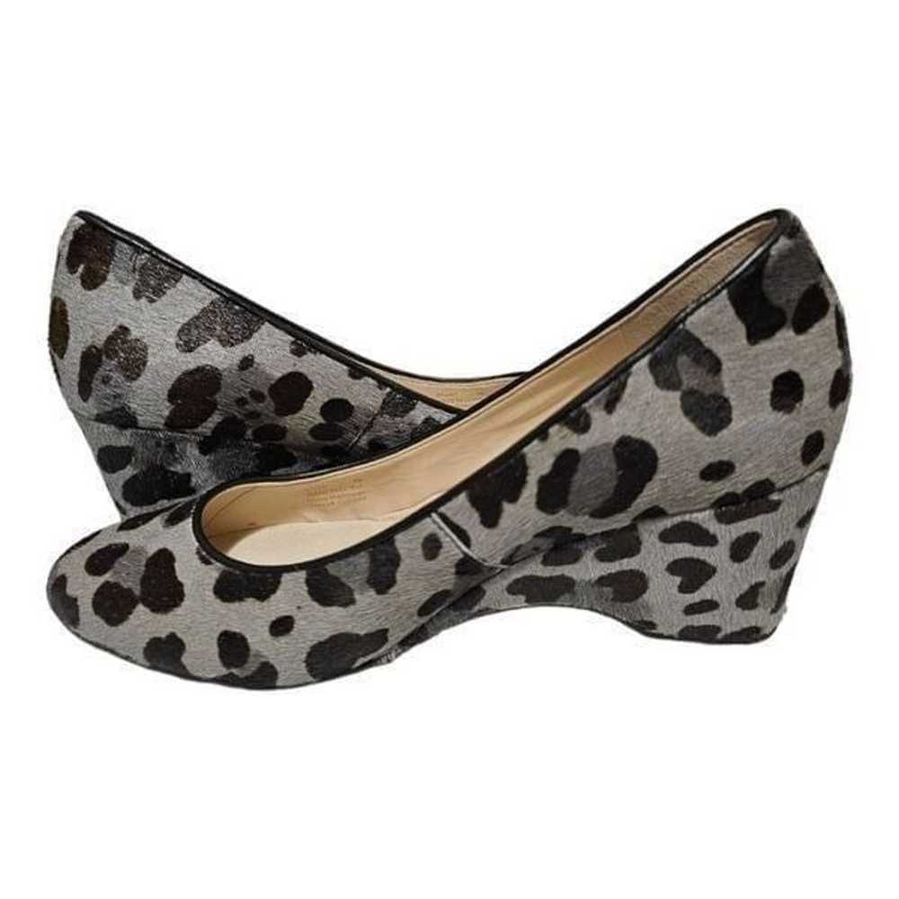 COLE HAAN The Go To Calf Hair Animal Print Wedge … - image 3