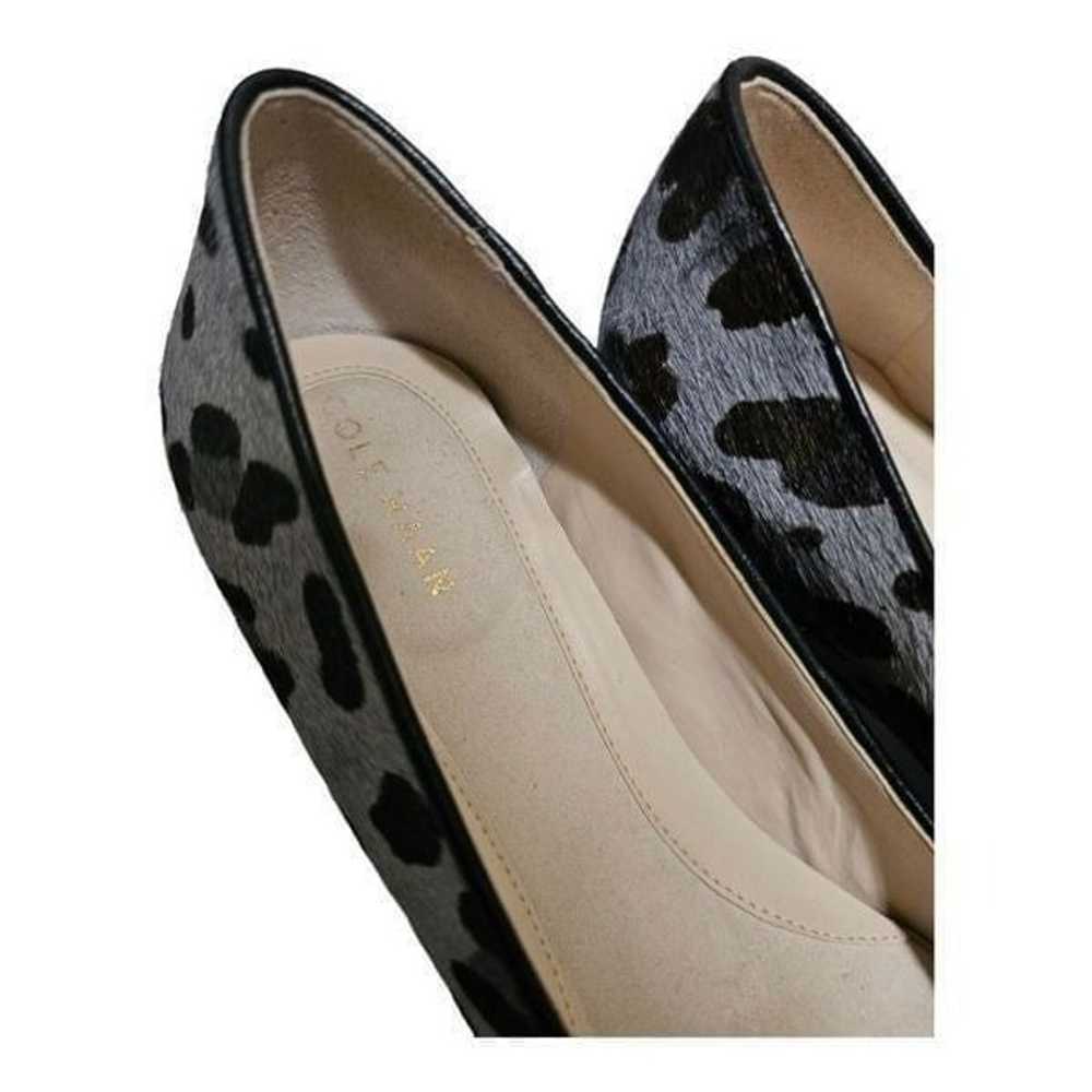 COLE HAAN The Go To Calf Hair Animal Print Wedge … - image 6