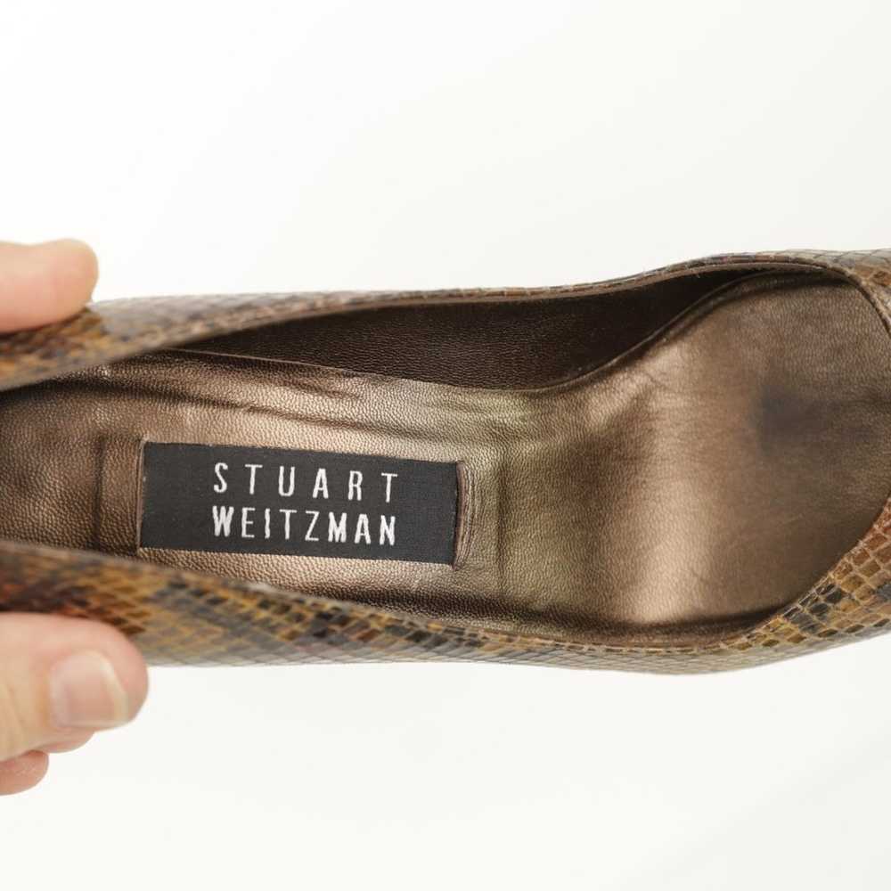 Stuart Weitzman Leather Pumps size 7.5 - image 6
