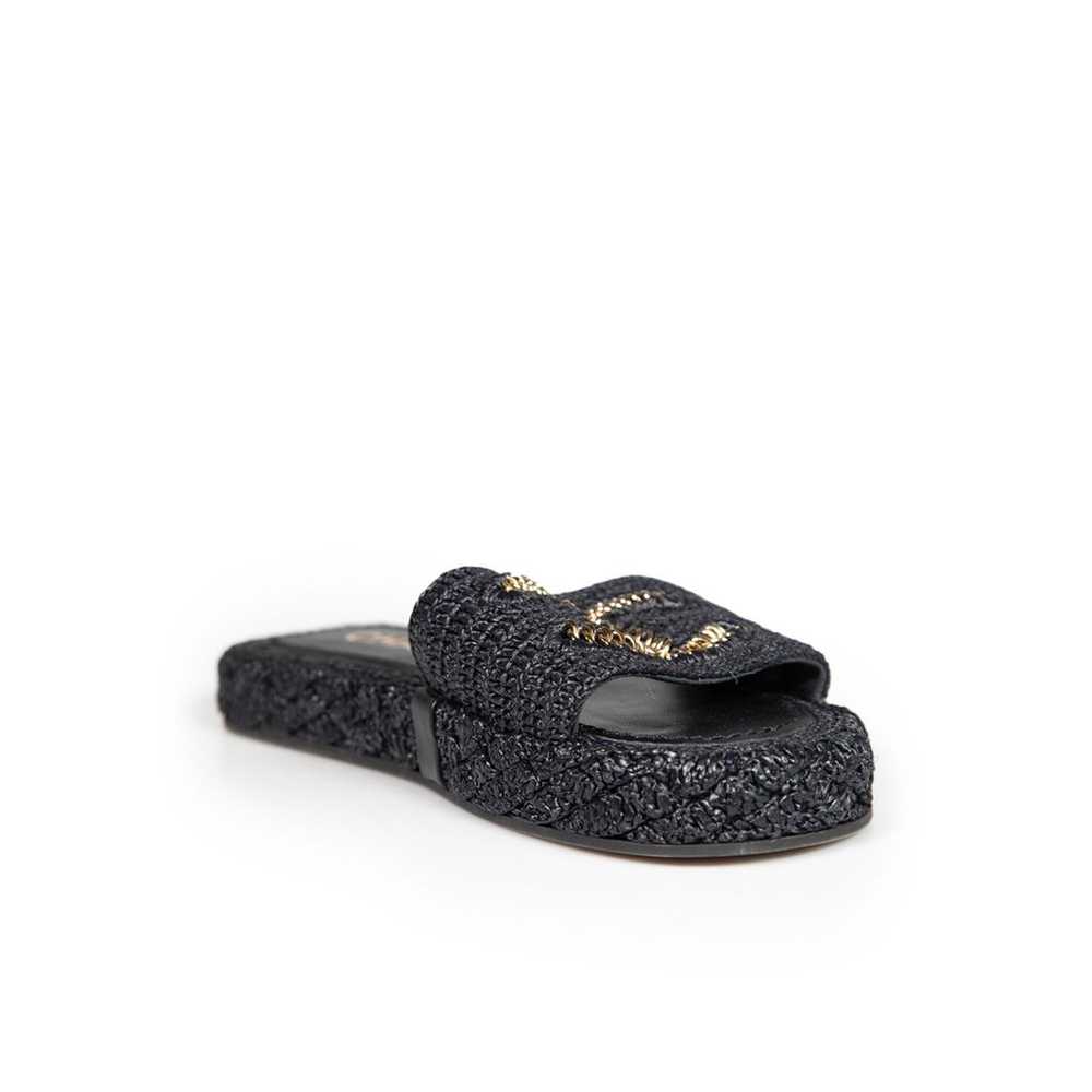 Chanel Tweed sandal - image 2