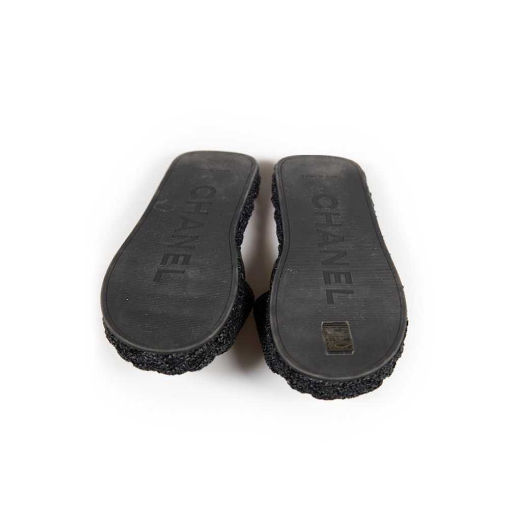 Chanel Tweed sandal - image 4