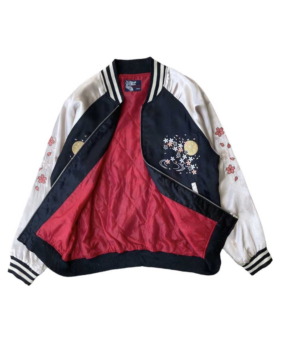 Japanese Brand × Streetwear × Varsity Jacket Japa… - image 2