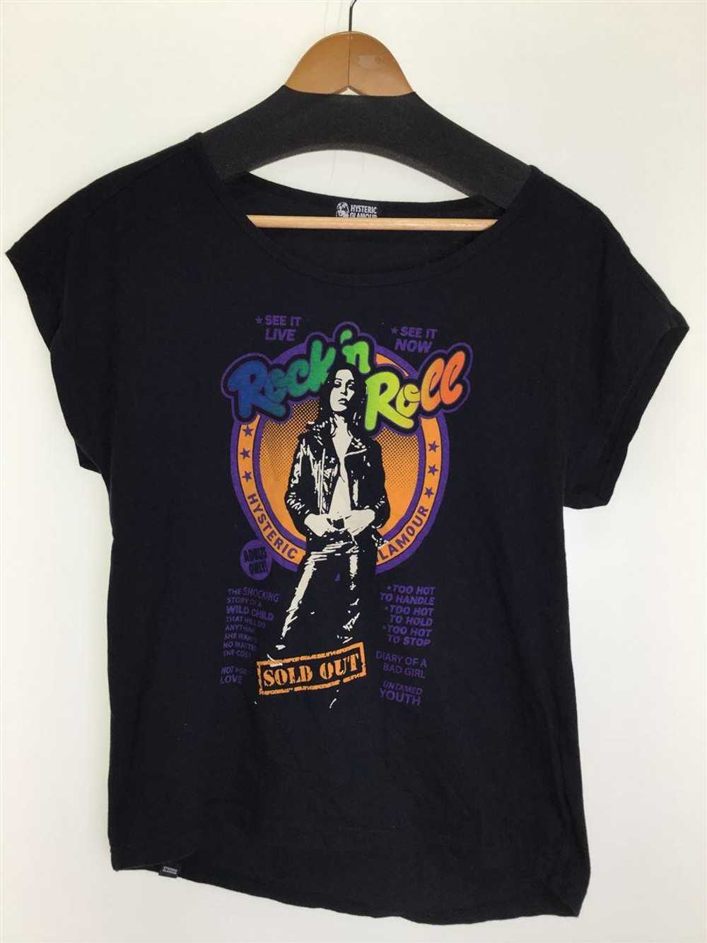 Used Hysteric Glamor T-Shirt/Free/Cotton/Blk/0117… - image 1