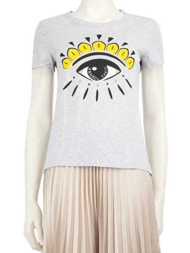 Kenzo Grey Eye Printed T-Shirt - image 1