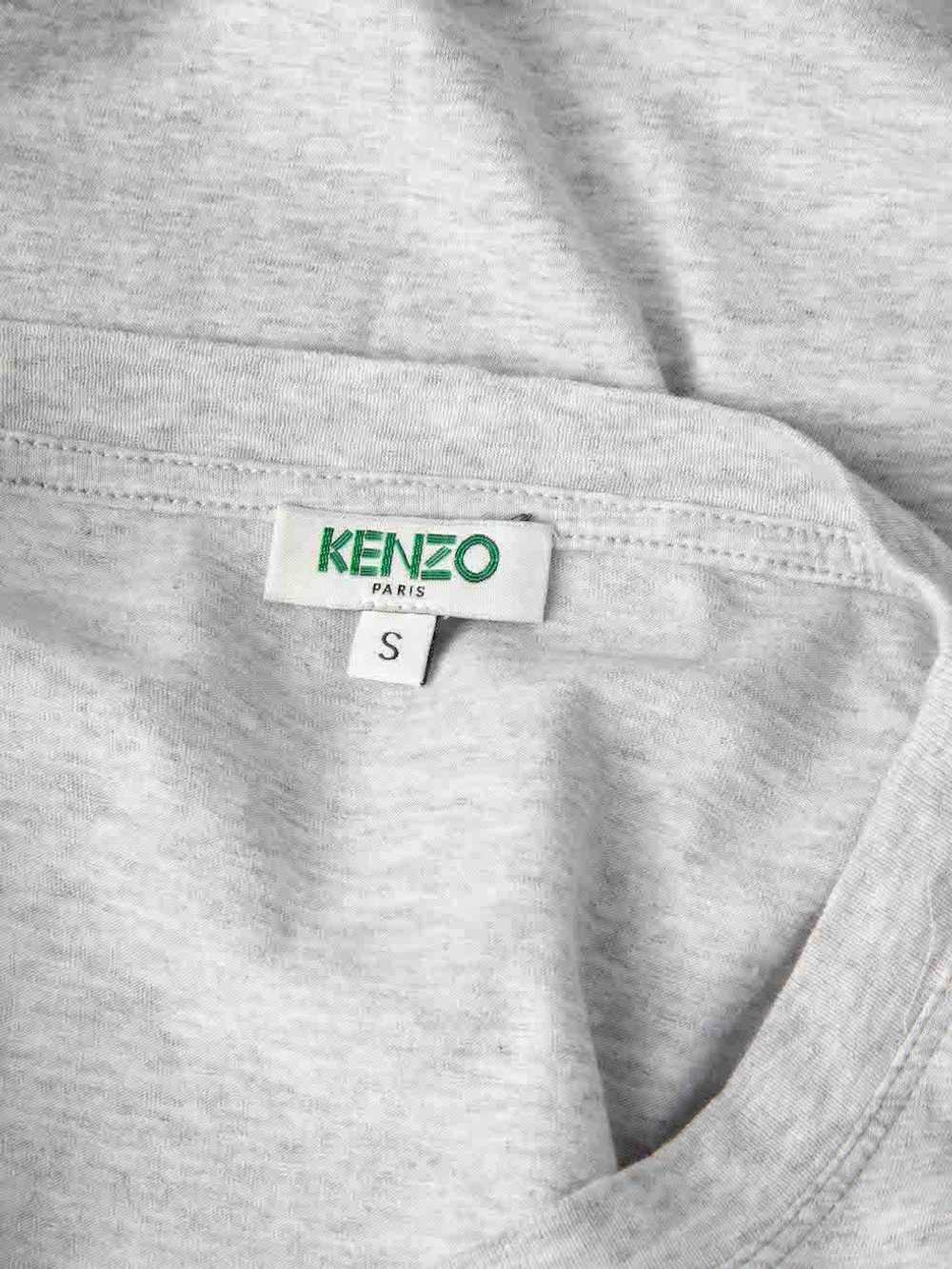 Kenzo Grey Eye Printed T-Shirt - image 4