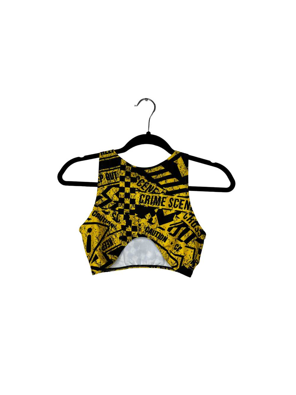 Freedom Rave Wear Caution Teaser Top - image 1