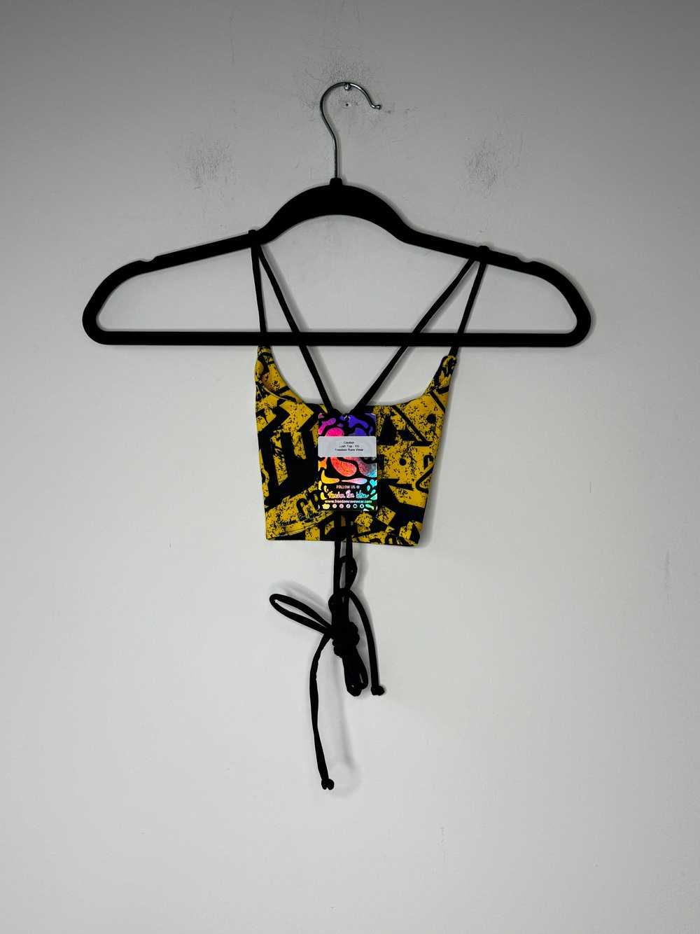 Freedom Rave Wear Caution Lush Top - image 4