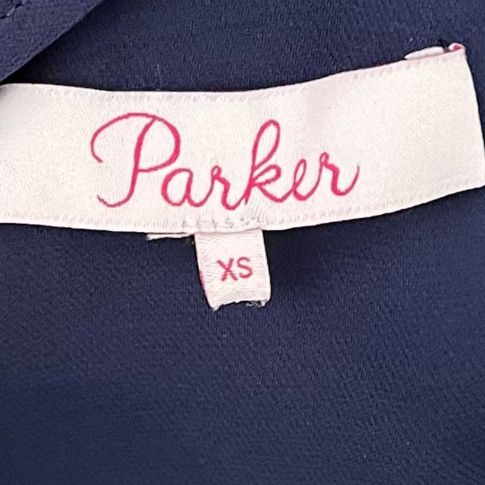 Parker Thatcher Dress in Aquarius Navy Blue Women… - image 12