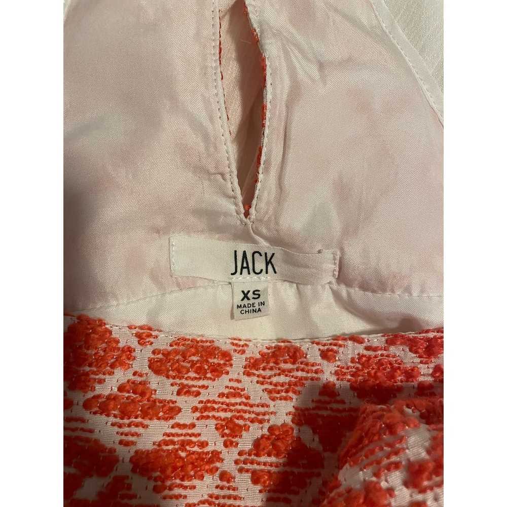 Jack by BB Dakota Embroidered Pink and White Tank… - image 4