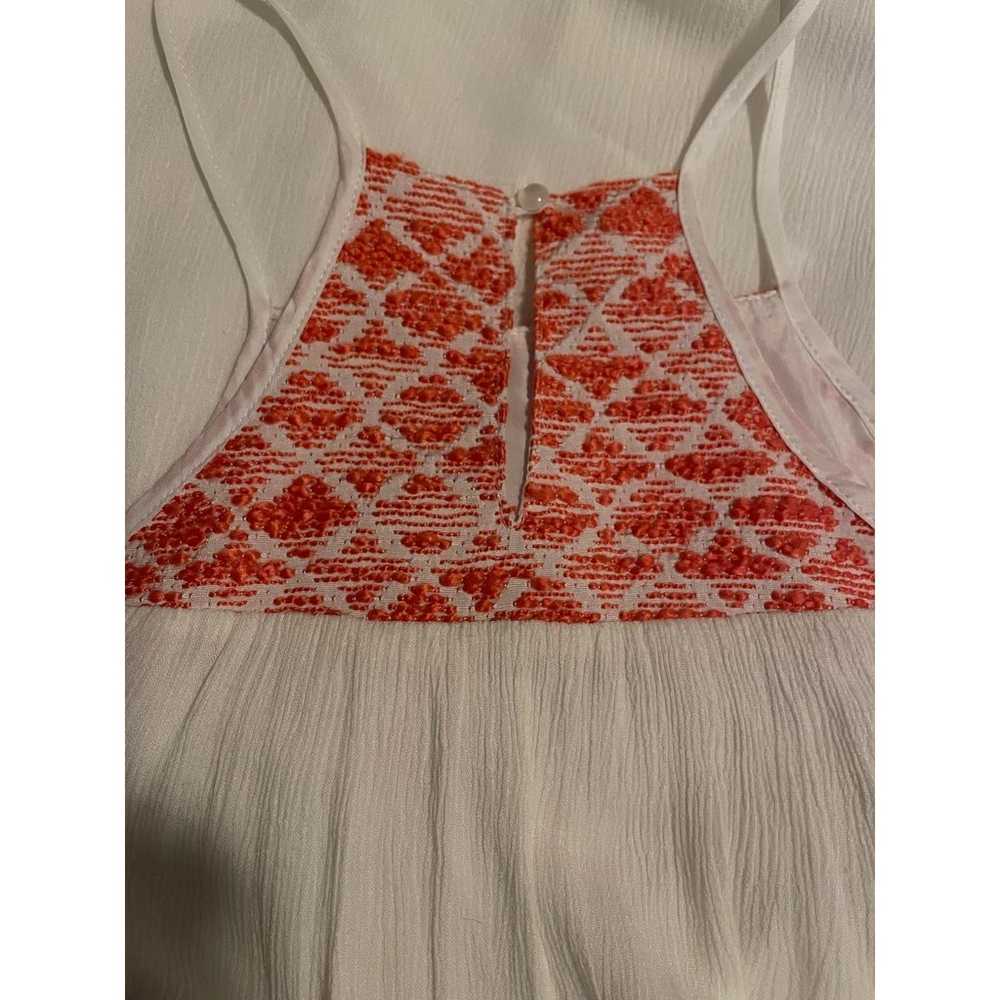 Jack by BB Dakota Embroidered Pink and White Tank… - image 6