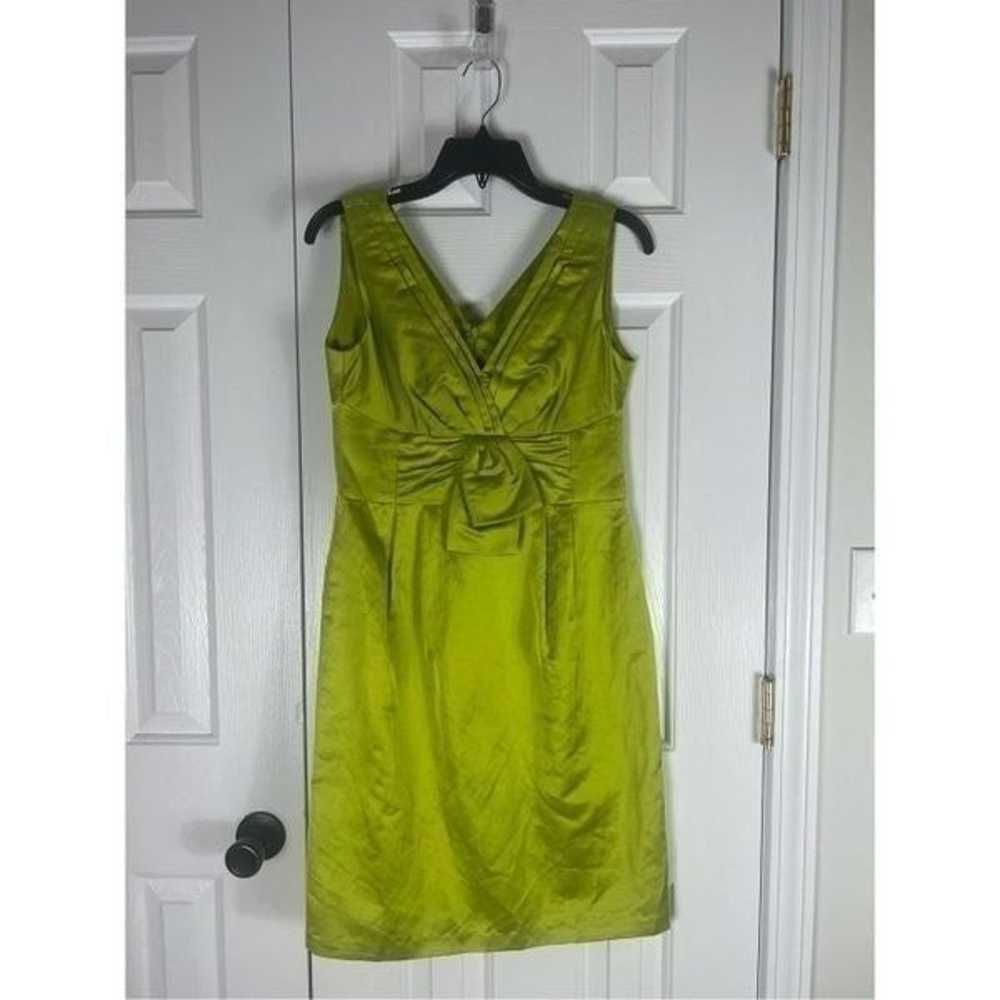 Nanette Lepore Womens Green Dress Size 6 - image 1