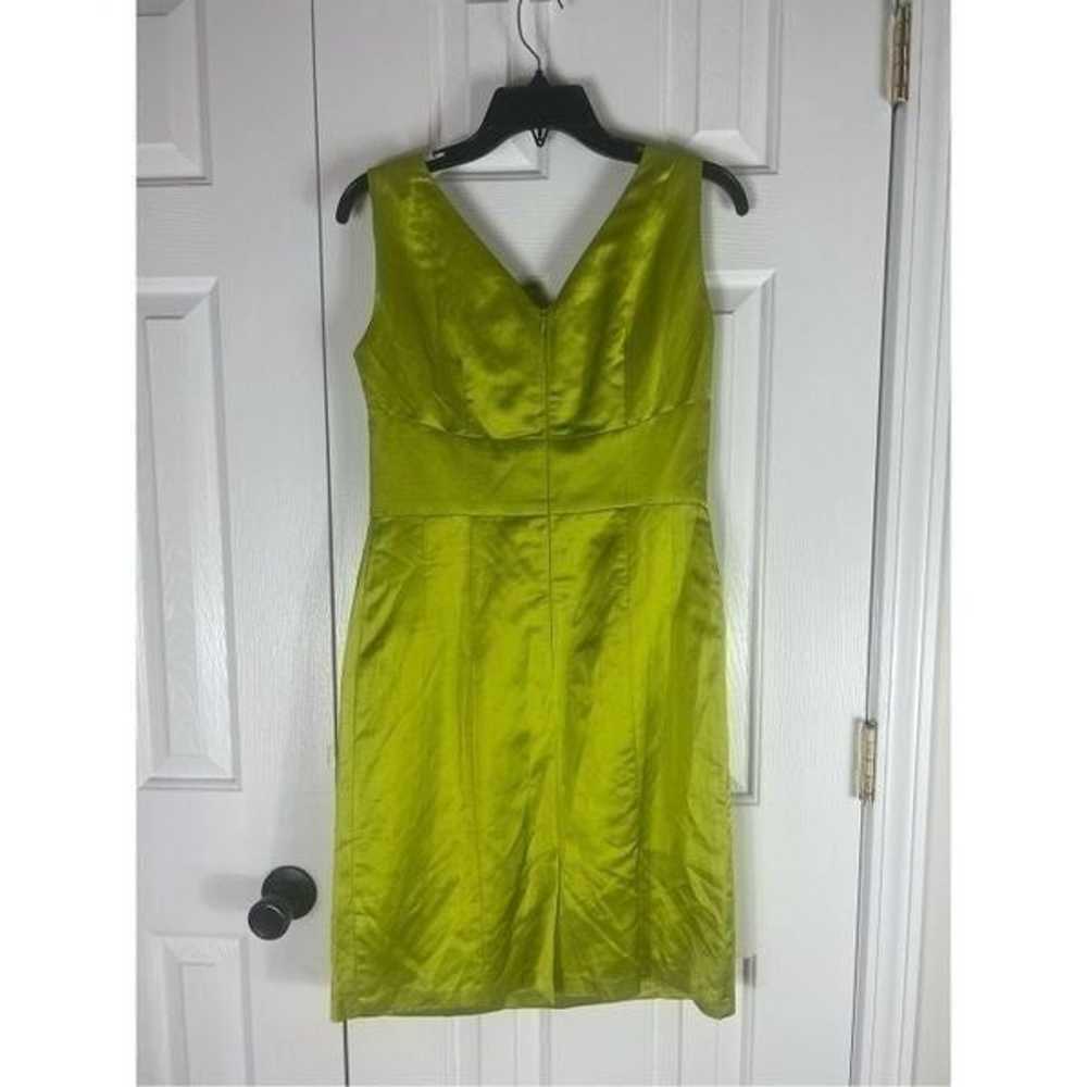 Nanette Lepore Womens Green Dress Size 6 - image 3