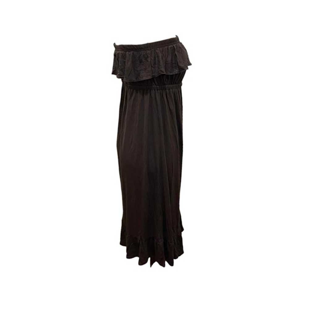 Old Navy Solid Brown Sleeveless Midi Dress For Wo… - image 2